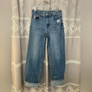 AE Stovepipe Cuffed Jeans 6